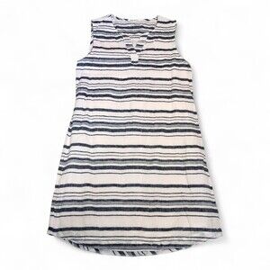 Beachlunchlounge Sleeveless‎ Striped Midi Dress, XS